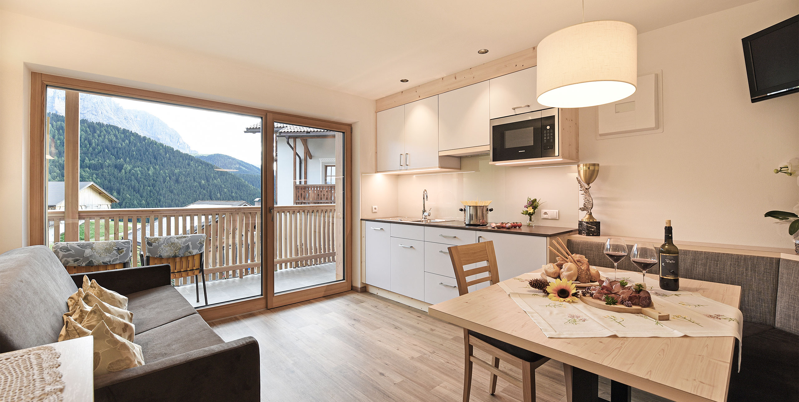 Apartment Stevia in Selva in the Dolomites