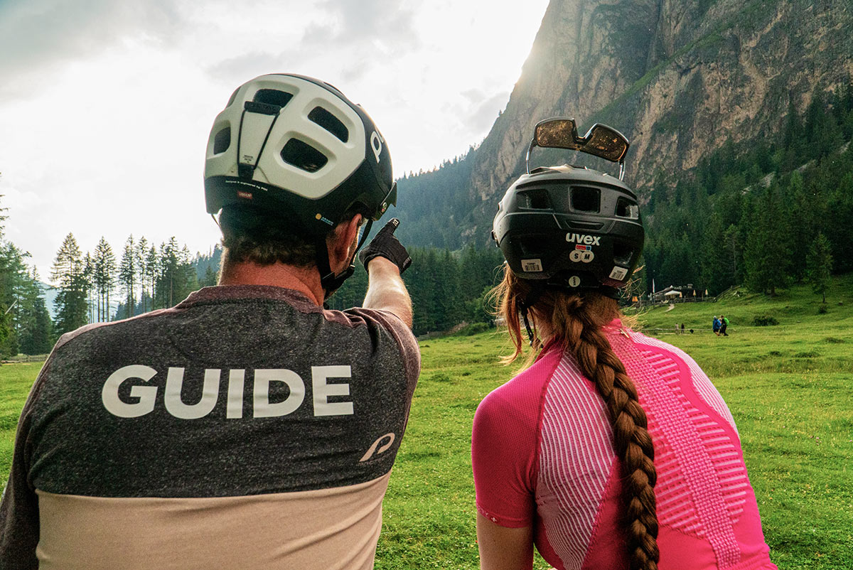 Mountain bike guide, Selva in Val Gardena
